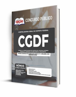 Apostila CGDF - - Comum as especíalidade de Auditor de Controle Interno: Finanças e Controle e Planejamento e Orçamento