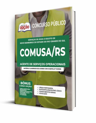 Apostila COMUSA-RS - Agente de Serviços Operacionais