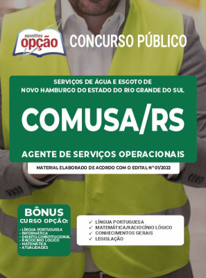 Apostila COMUSA-RS - Agente de Serviços Operacionais