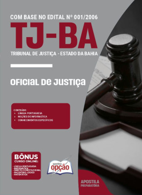 Apostila TJ-BA - Oficial justiça