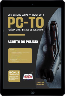Apostila PC-TO em PDF - Agente de Polícia