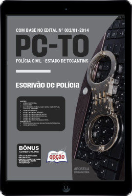 Apostila PC-TO em PDF - Escrivão de Polícia