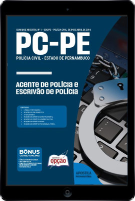 Apostila PC-PE em PDF - Agente de Polícia e Escrivão de Polícia 