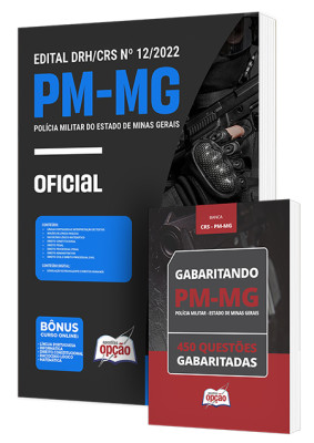 Combo Impresso PM-MG - Oficial