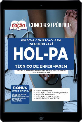 Apostila HOL-PA em PDF - Técnico de Enfermagem