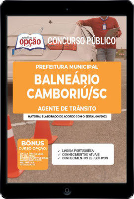 Apostila Prefeitura de Balneário Camboriú - SC em PDF - Agente de Trânsito