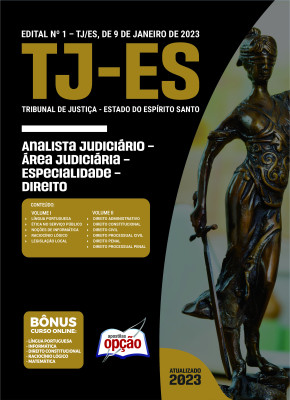 Apostila TJ-ES - Analista Judiciário - Área Judiciária - Especialidade - Direito