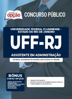 Apostila UFF-RJ - Assistente em Administração
