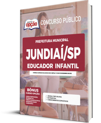 Apostila Prefeitura de Jundiaí-SP - Educador Infantil