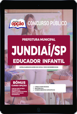 Apostila Prefeitura de Jundiaí-SP em PDF - Educador Infantil 