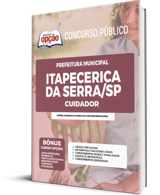 Apostila Prefeitura de Itapecerica da Serra - SP - Cuidador