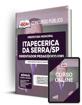 Apostila Prefeitura de Itapecerica da Serra - SP - Orientador Pedagógico (OP)