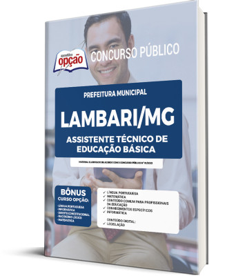 Apostila Prefeitura de Lambari - MG - Assistente Técnico de Educação Básica