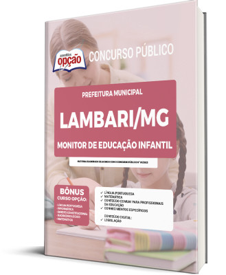 Apostila Prefeitura de Lambari - MG - Monitor de Educação Infantil