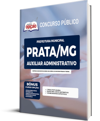 Apostila Prefeitura de Prata - MG - Auxiliar Administrativo
