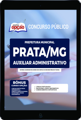 Apostila Prefeitura de Prata - MG - em PDF Auxiliar Administrativo 