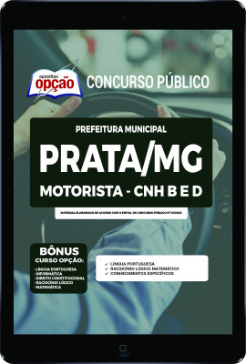 Apostila Prefeitura de Prata - MG - em PDF Motorista - CNH B e D 