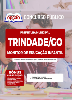 Apostila Prefeitura de Trindade - GO Monitor de Educação Infantil
