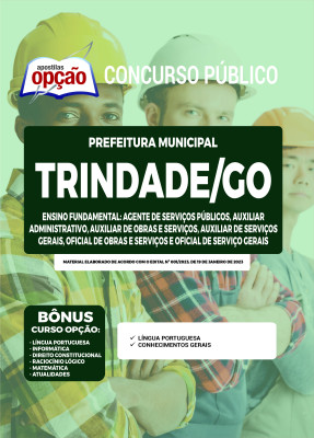 Apostila Prefeitura de Trindade - GO Ensino Fundamental