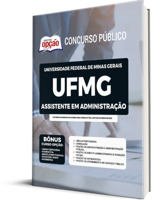Apostila UFMG Assistente em Administração