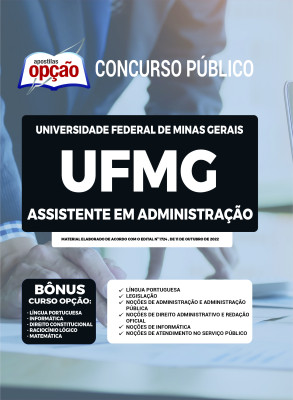 Apostila UFMG Assistente em Administração