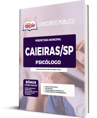 Apostila Prefeitura de Caieiras - SP  Psicólogo