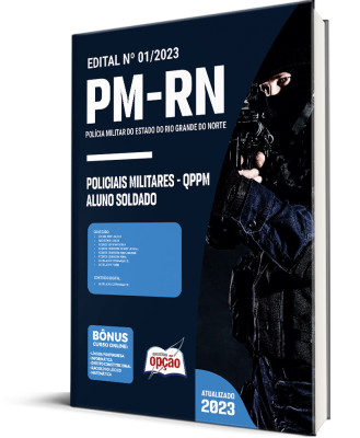 Apostila PM-RN -  Policiais Militares - QPPM - Aluno Soldado