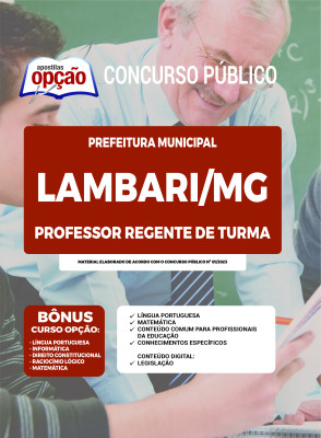 Apostila Prefeitura de Lambari - MG Professor Regente de Turma