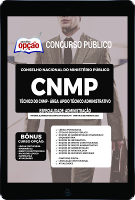 Apostila CNMP em PDF Técnico do CNMP - Área: Apoio Técnico Administrativo - Especialidade: Administração