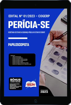 Apostila SSP-SE em PDF Papiloscopista