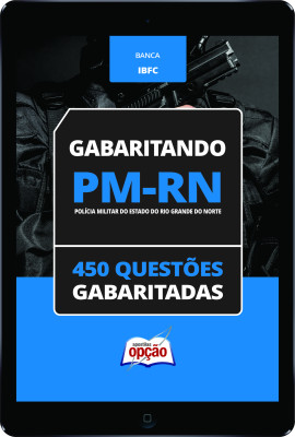 Caderno PM-RN - 450 Questões Gabaritadas em PDF