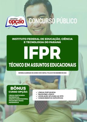 Apostila IFPR - Técnico em Assuntos Educacionais