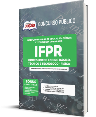 Apostila IFPR - Professor do Ensino Básico, Técnico e Tecnólogo - Física