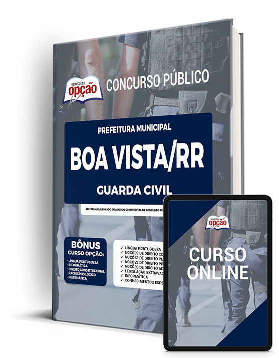 Apostila Prefeitura de Boa Vista - RR 2023 Guarda Civil