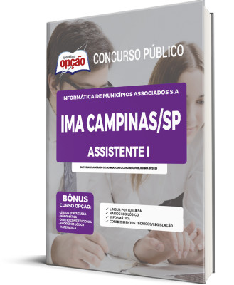 Apostila IMA Assistente I