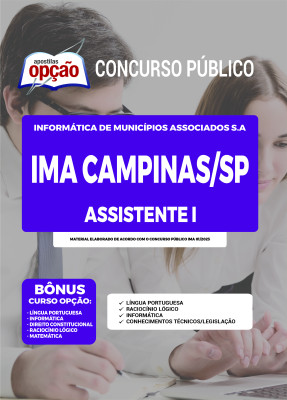 Apostila IMA Assistente I