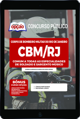 Apostila CBM-RJ em PDF Comum a Todas as Especialidades de Soldado e Sargento Músico