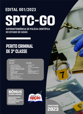 Apostila SPTC-GO - Perito Criminal de 3ª Classe