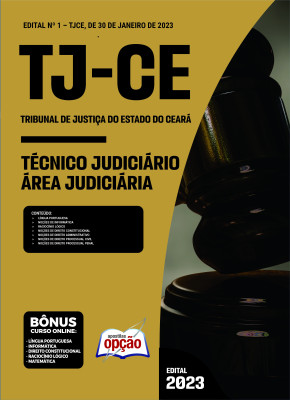 Apostila TJ-CE - Técnico Judiciário – Área: Judiciária