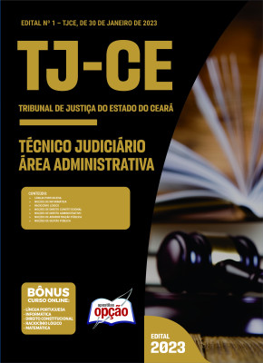 Apostila TJ-CE - Técnico Judiciário - Área: Técnico-Administrativa