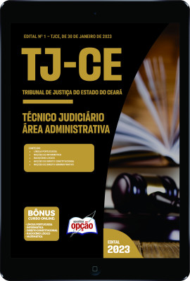 Apostila TJ-CE em PDF Técnico Judiciário - Área: Técnico-Administrativa 