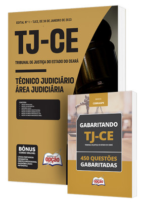 Combo Impresso TJ-CE - Técnico Judiciário - Área: Judiciária