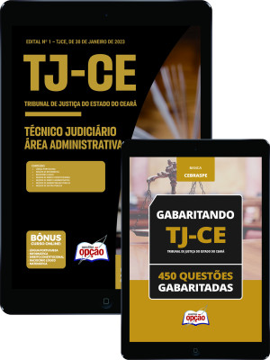 Combo Digital TJ-CE - Técnico Judiciário - Área: Técnico-Administrativa