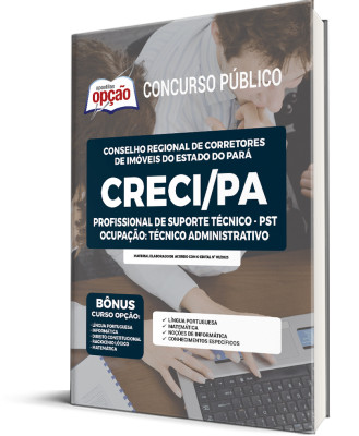 Apostila CRECI-PA - Profissional de Suporte Técnico - PST - Ocupação: Técnico Administrativo