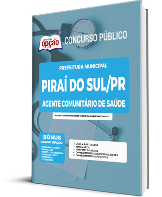 Apostila Prefeitura de Piraí do Sul  - PR Agente Comunitário de Saúde