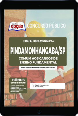 Apostila Prefeitura de Pindamonhangaba  - SP em PDF Comum aos cargos de Ensino Fundamental