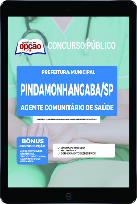Apostila Prefeitura de Pindamonhangaba  - SP em PDF Agente Comunitário de Saúde 