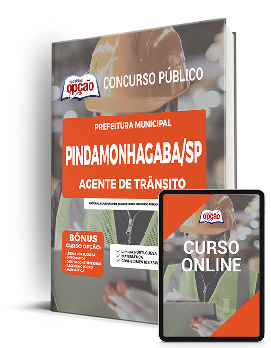 Apostila Prefeitura de Pindamonhangaba - SP 2023 Agente Trânsito