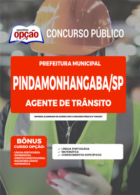 Apostila Prefeitura de Pindamonhangaba - SP Agente de Trânsito
