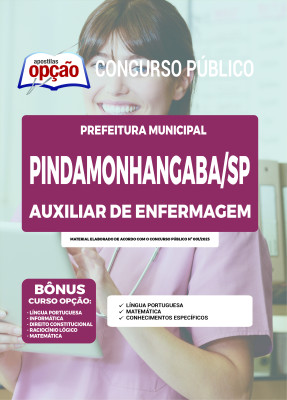 Apostila Prefeitura de Pindamonhangaba - SP Auxiliar de Enfermagem